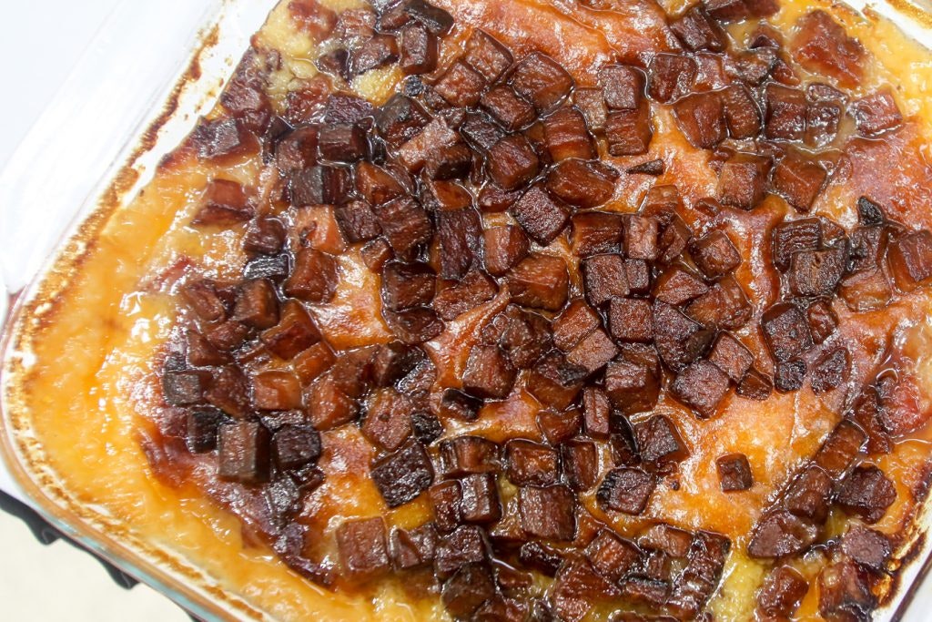 SPAM Easy Cheesy Grits Apple Casserole Kentucky State Fair